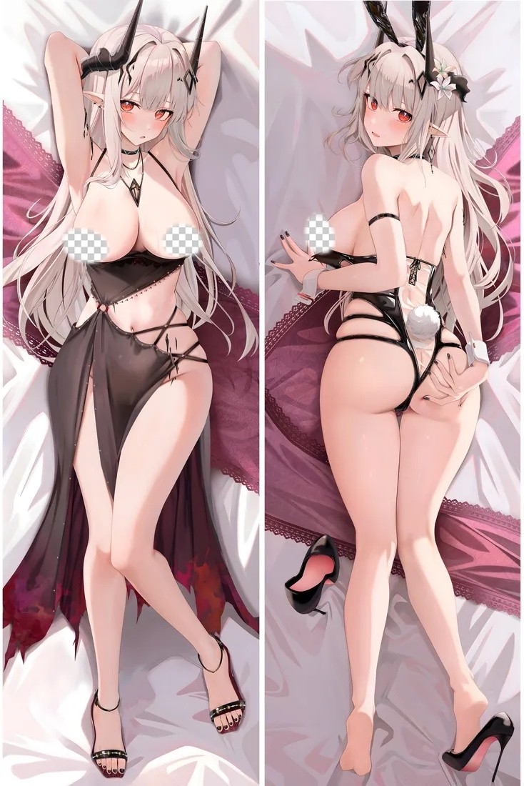 Arknights Mudrock Anime Dakimakura Body Pillow Cover