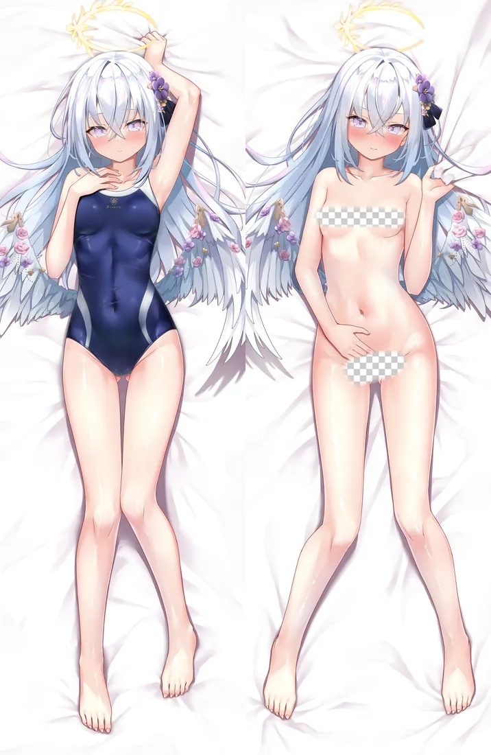 Blue Archive Shirasu Azusa Anime Dakimakura Body Pillow Cover
