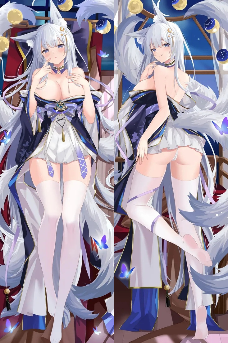 Azur Lane Shinano Anime Dakimakura Body Pillow Cover