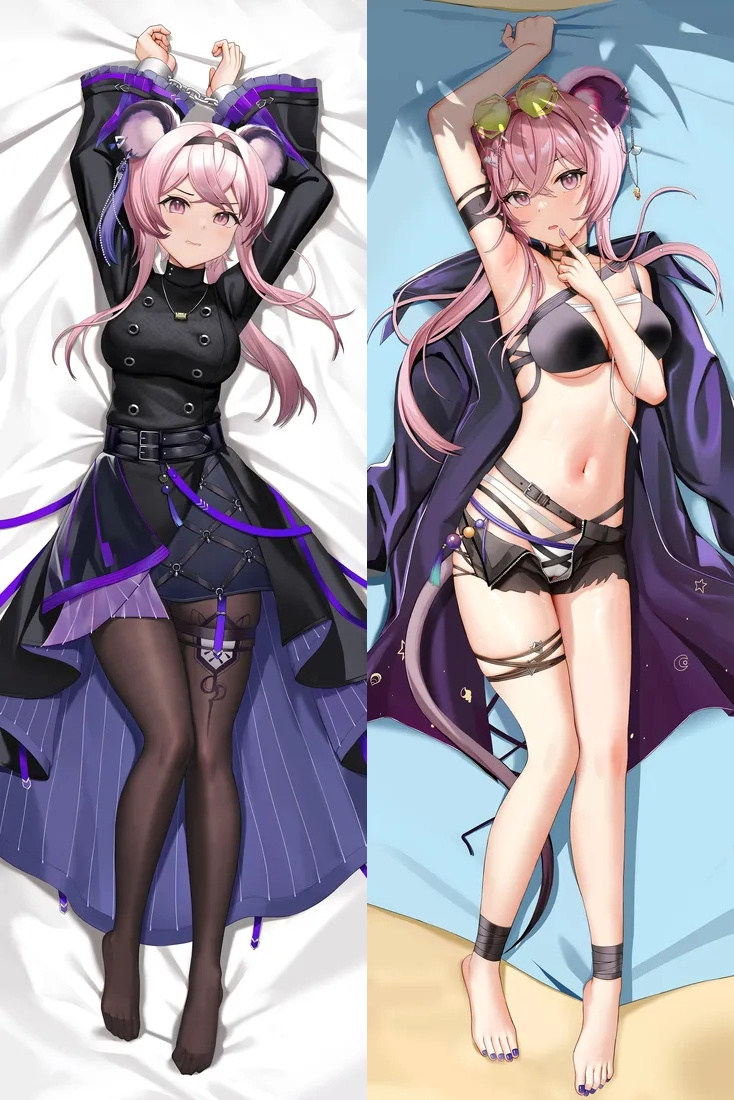 Arknights Lin Anime Dakimakura Body Pillow Cover