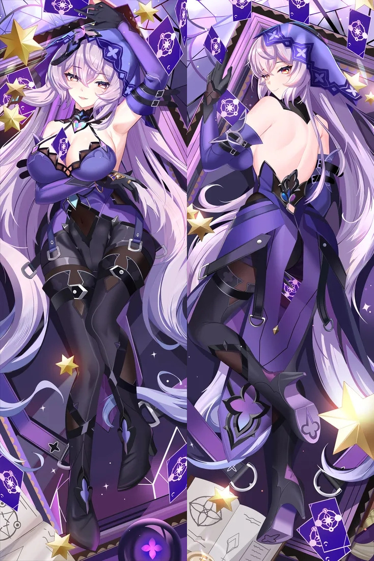 Honkai: Star Rail Black Swan Anime Dakimakura Body Pillow Cover