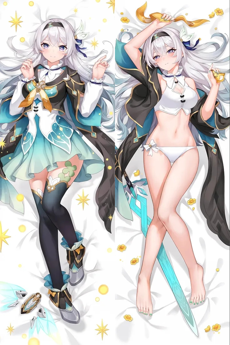 Honkai: Star Rail Firefly Anime Dakimakura Body Pillow Cover