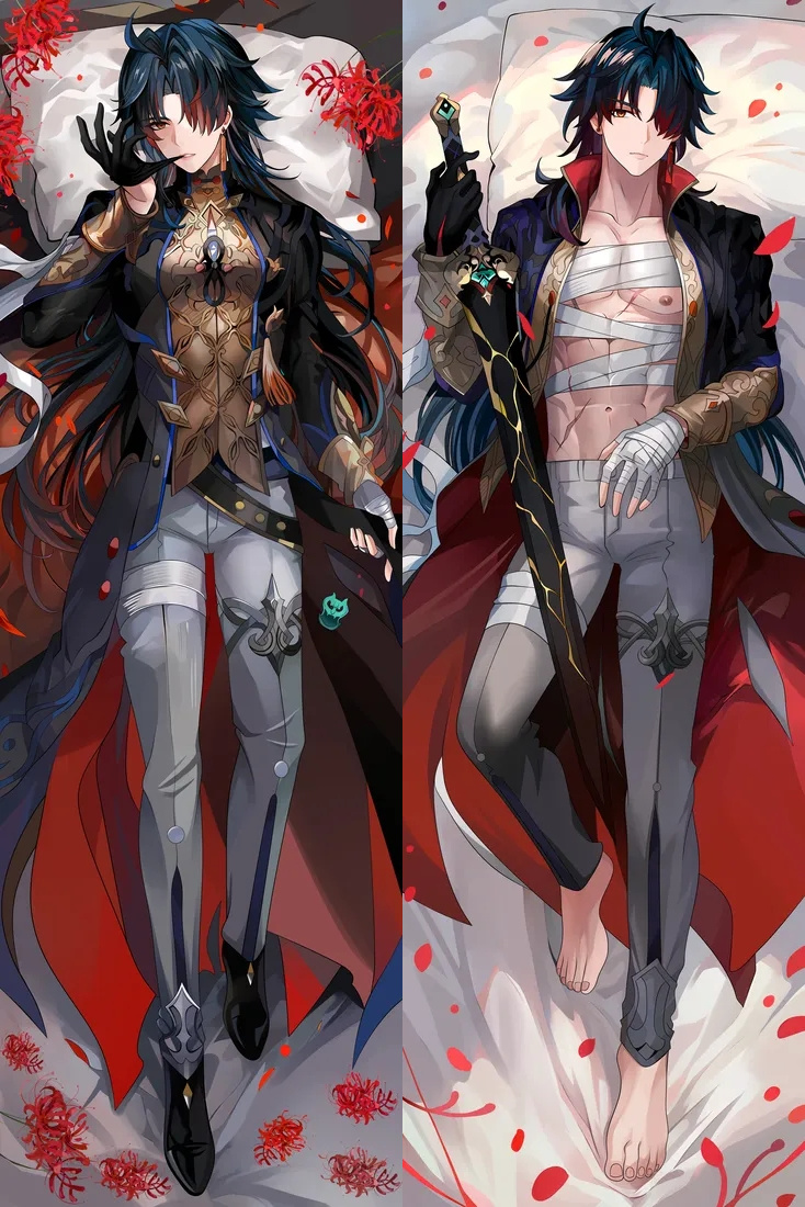 Honkai: Star Rail Blade Anime Dakimakura Body Pillow Cover