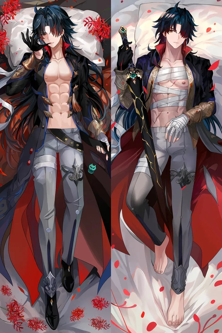 Honkai: Star Rail Blade Anime Dakimakura Body Pillow Cover