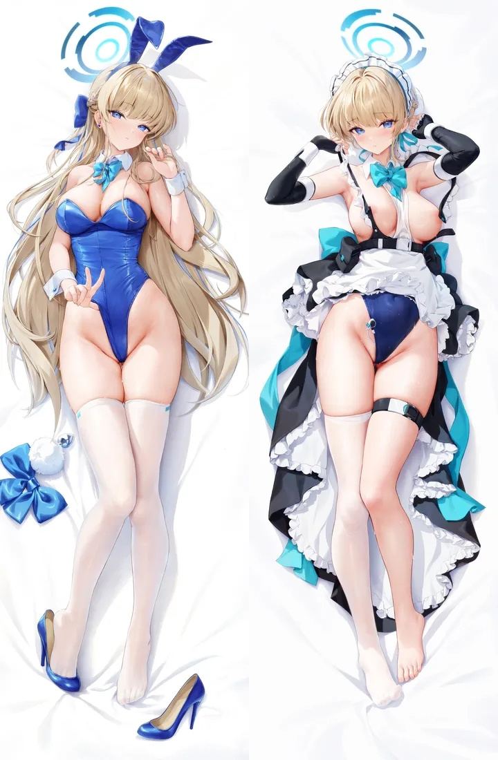 Blue Archive Asuma Toki Anime Dakimakura Body Pillow Cover