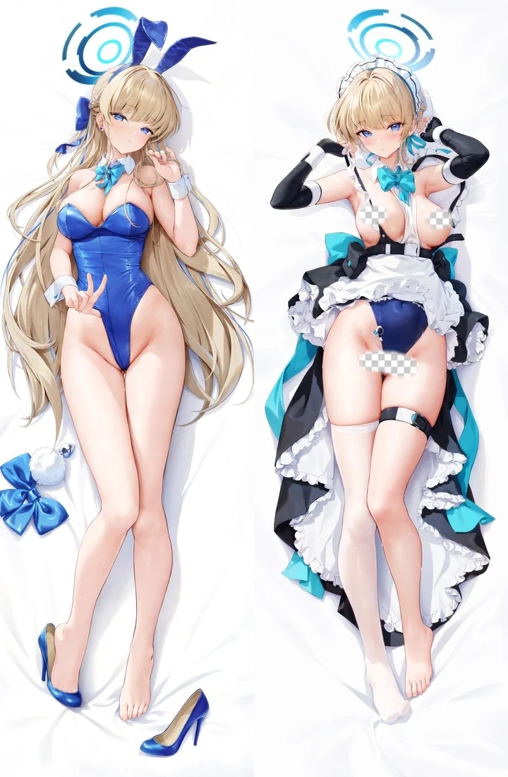 Blue Archive Asuma Toki Anime Dakimakura Body Pillow Cover