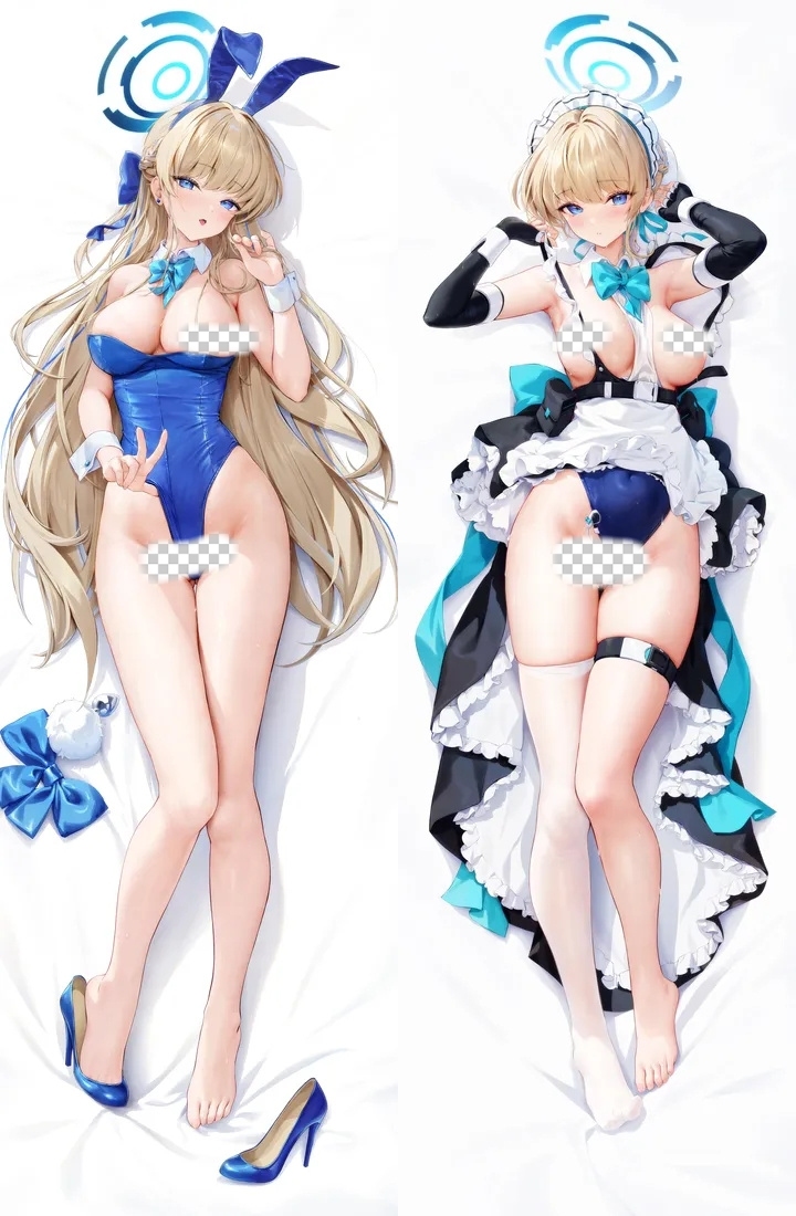 Blue Archive Asuma Toki Anime Dakimakura Body Pillow Cover