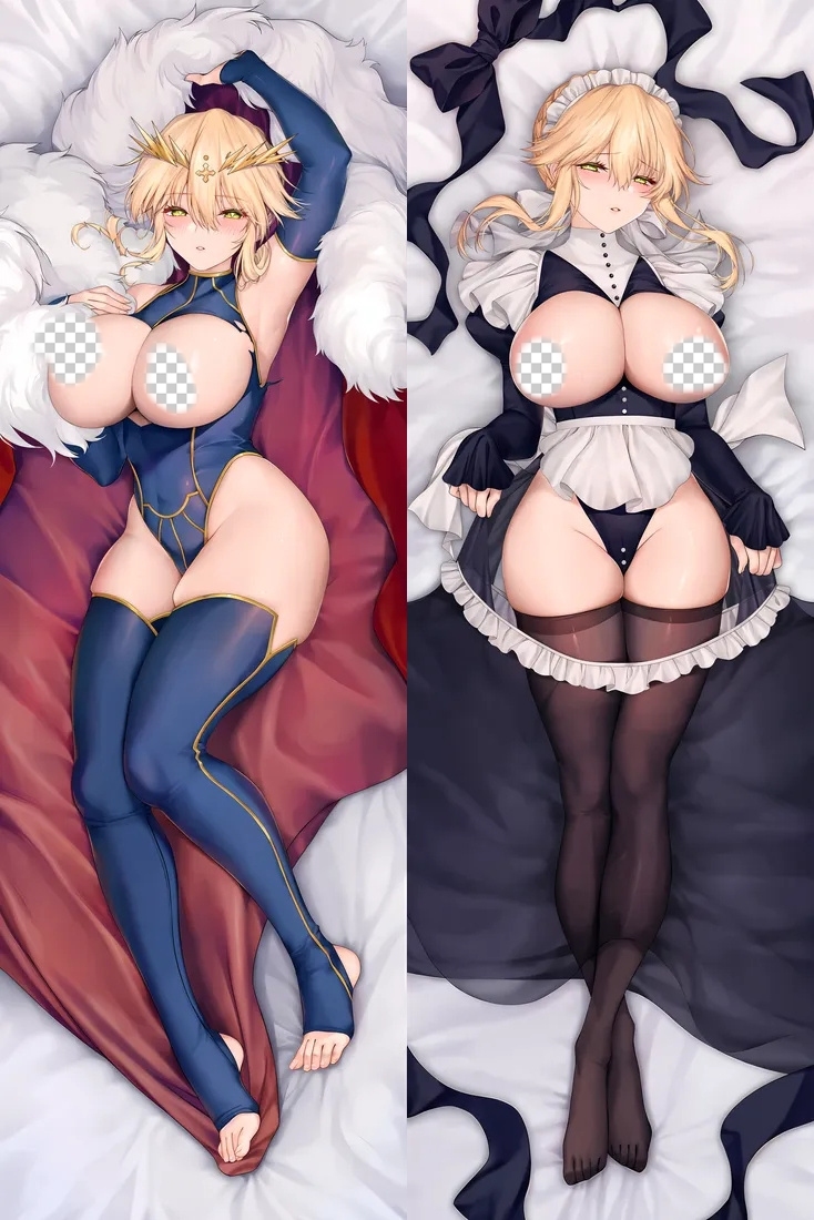 Fate/Grand Order Artoria Pendragon Anime Dakimakura Body Pillow Cover