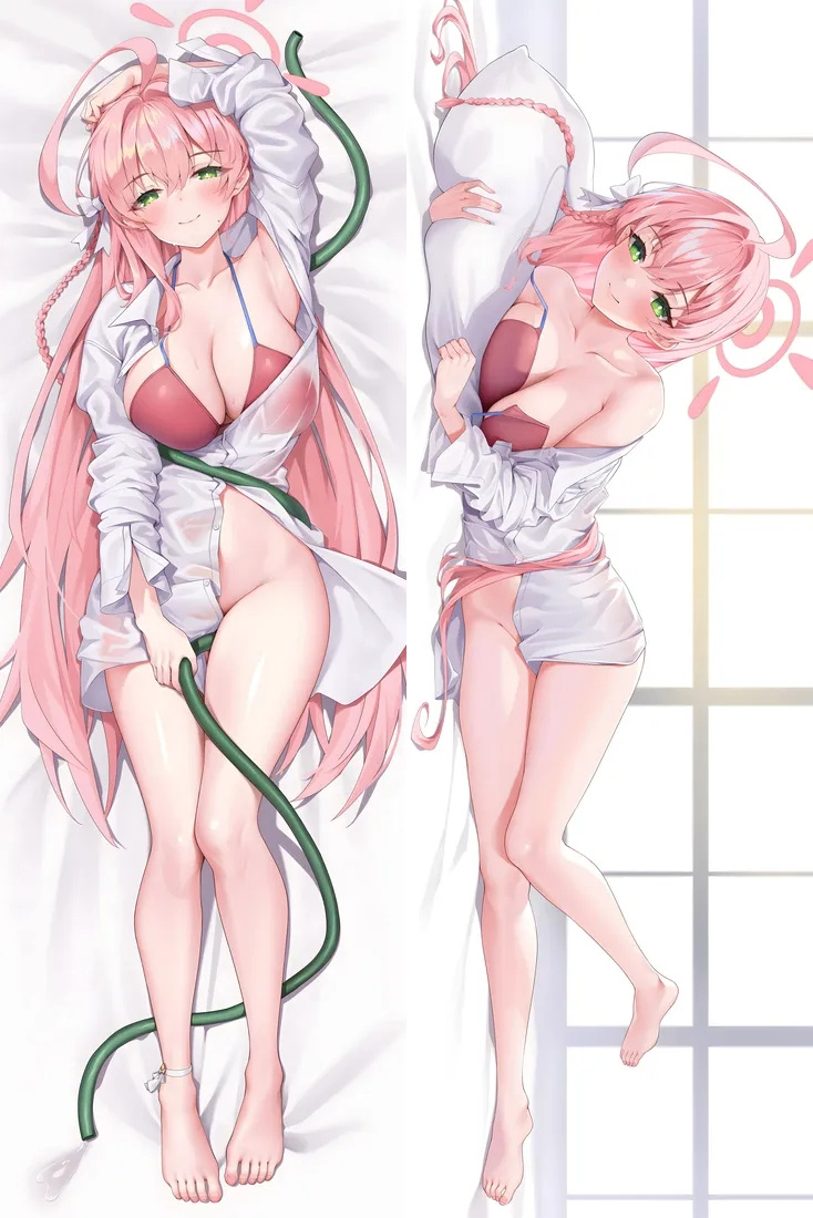 Blue Archive Urawa Hanako Anime Dakimakura Body Pillow Cover