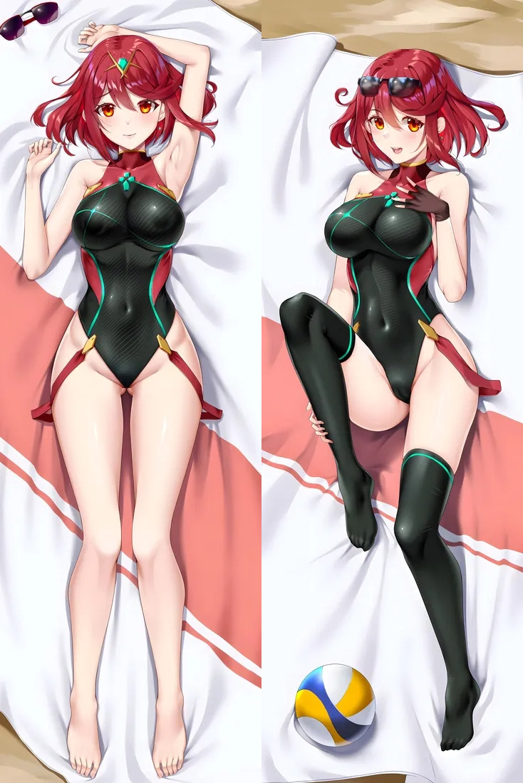 Xenoblade Chronicles Flamebringer Anime Dakimakura Body Pillow Cover