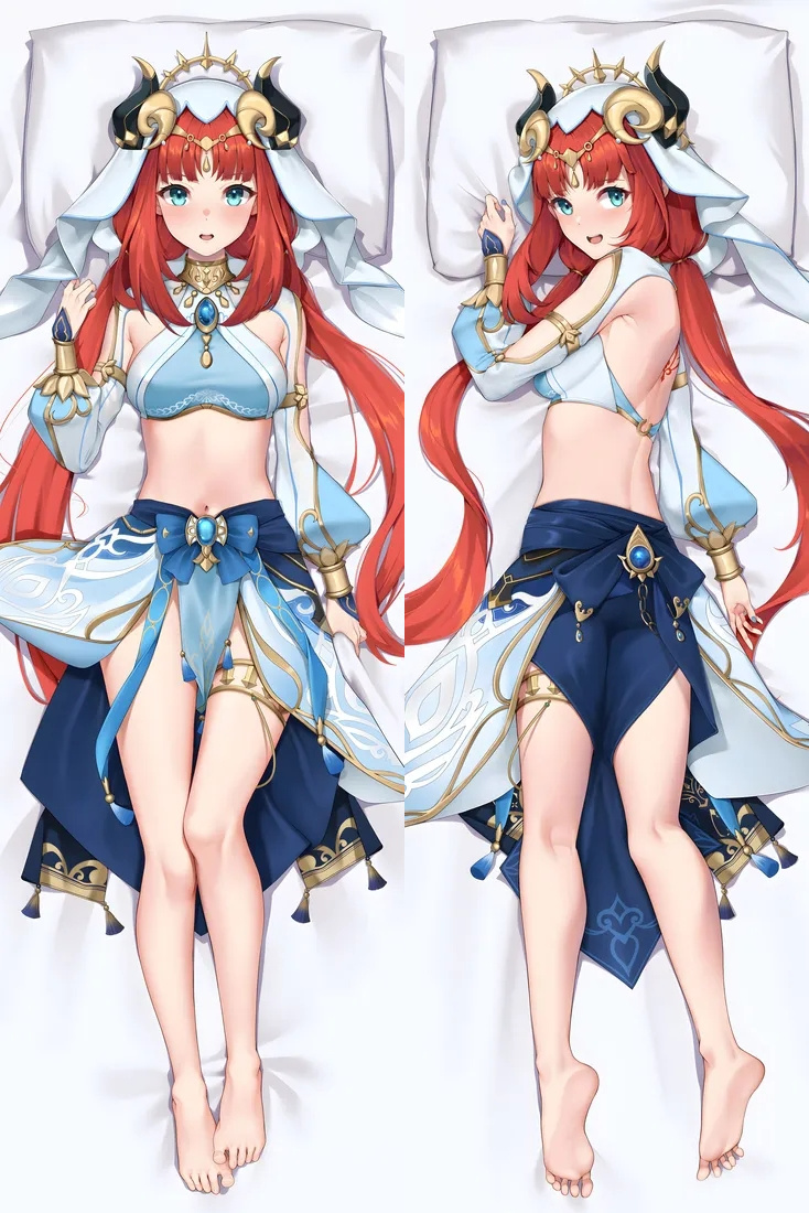 Genshin Impact Nilou Anime Dakimakura Body Pillow Cover