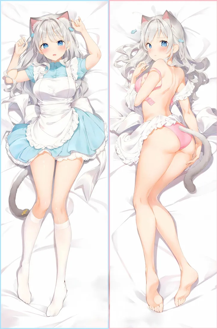 Hololive Amane Elu Anime Dakimakura Body Pillow Cover