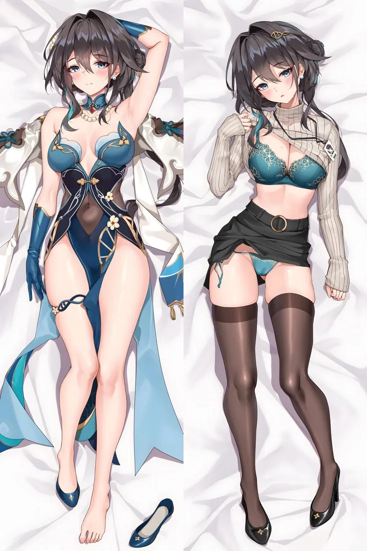 Honkai: Star Rail Ruan Mei Anime Dakimakura Body Pillow Cover