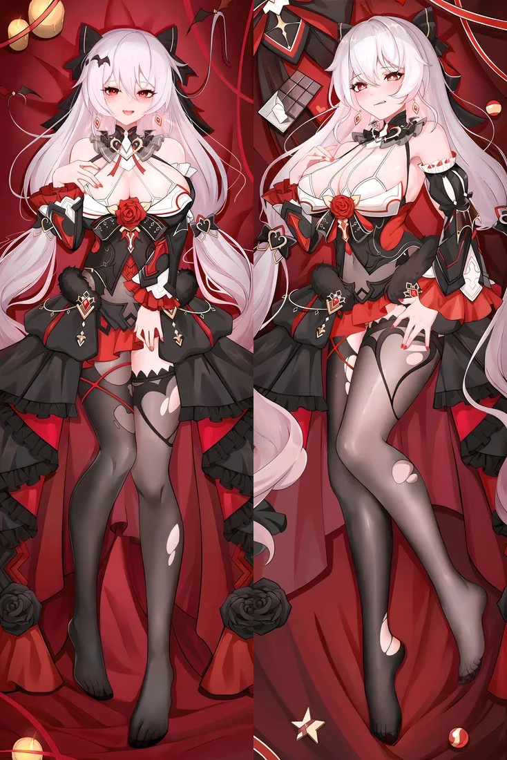 Honkai Impact 3rd Theresa Vow Under the Moon Anime Dakimakura Body Pillow Cover