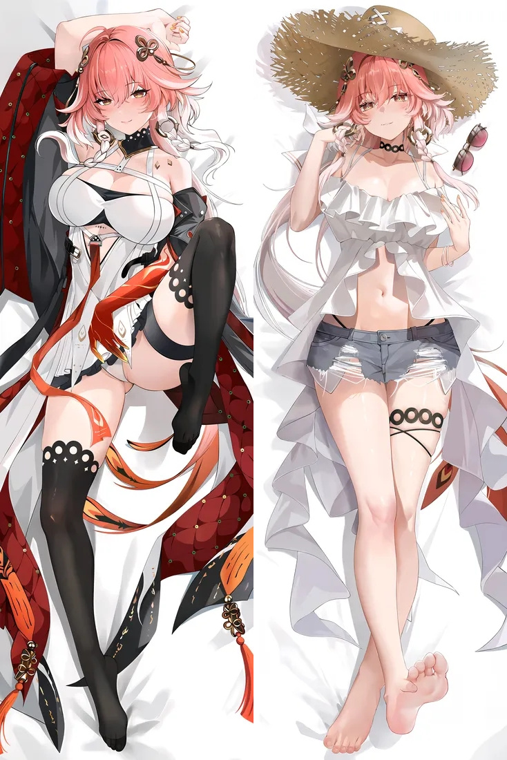 Wuthering Waves Changli Anime Dakimakura Body Pillow Cover