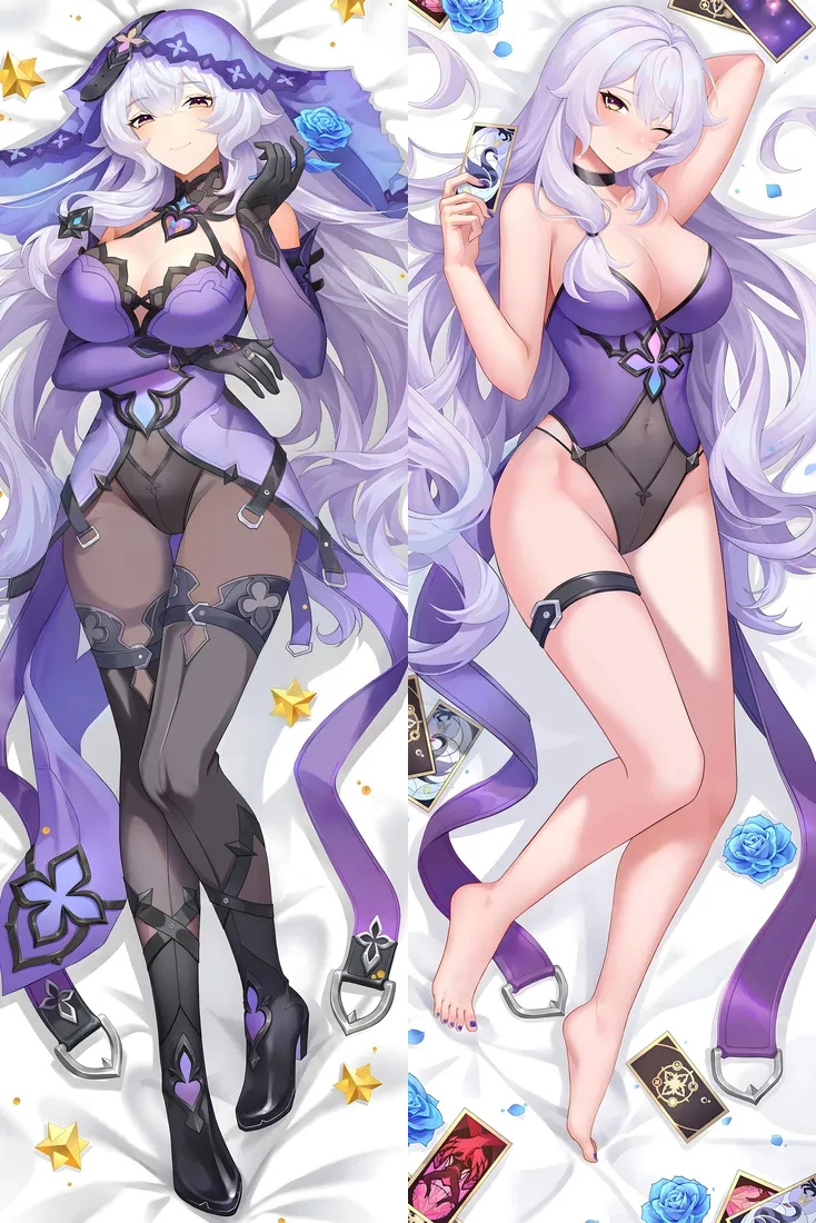Honkai: Star Rail Black Swan Anime Dakimakura Body Pillow Cover