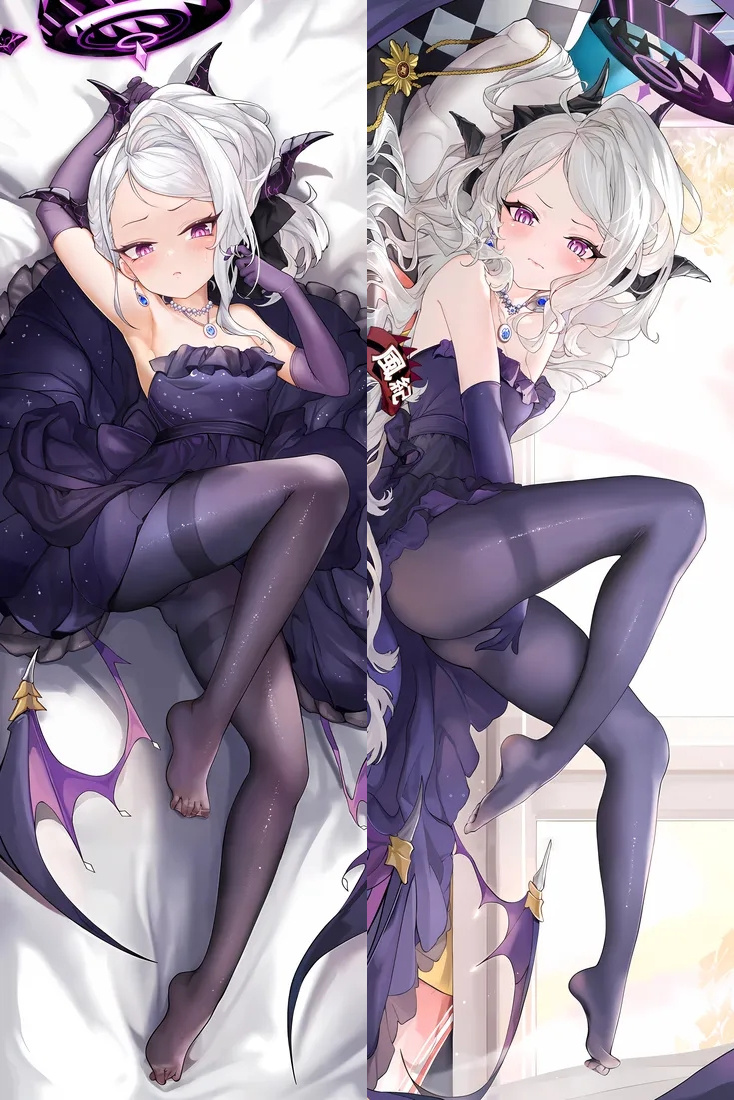 Blue Archive Sorasaki Hina Anime Dakimakura Body Pillow Cover