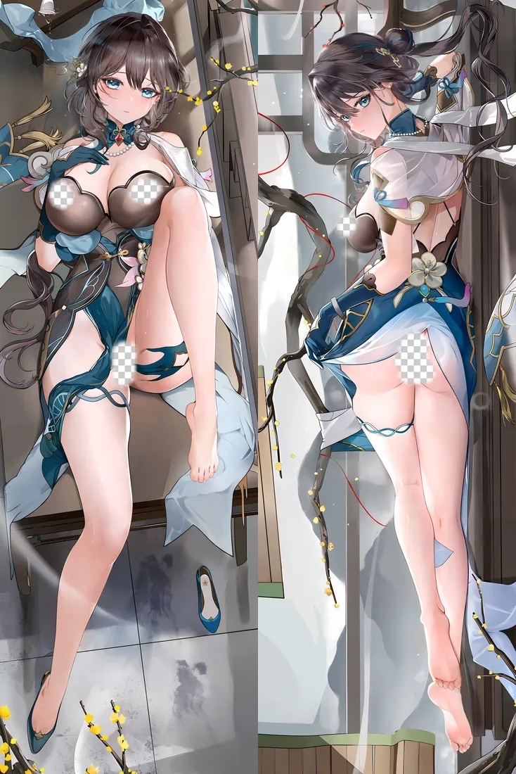 Honkai: Star Rail Ruan Mei Anime Dakimakura Body Pillow Cover