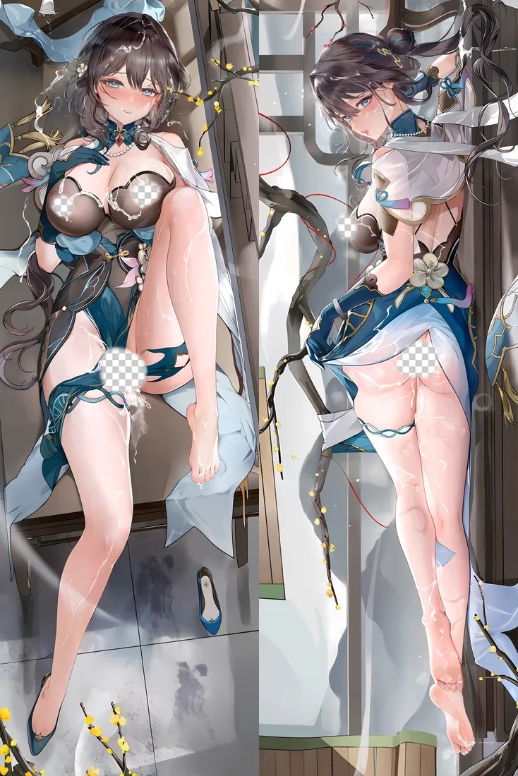 Honkai: Star Rail Ruan Mei Anime Dakimakura Body Pillow Cover
