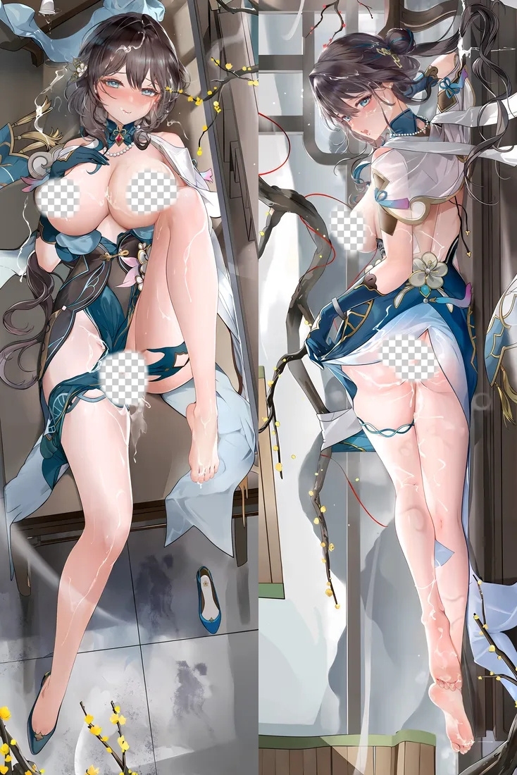Honkai: Star Rail Ruan Mei Anime Dakimakura Body Pillow Cover