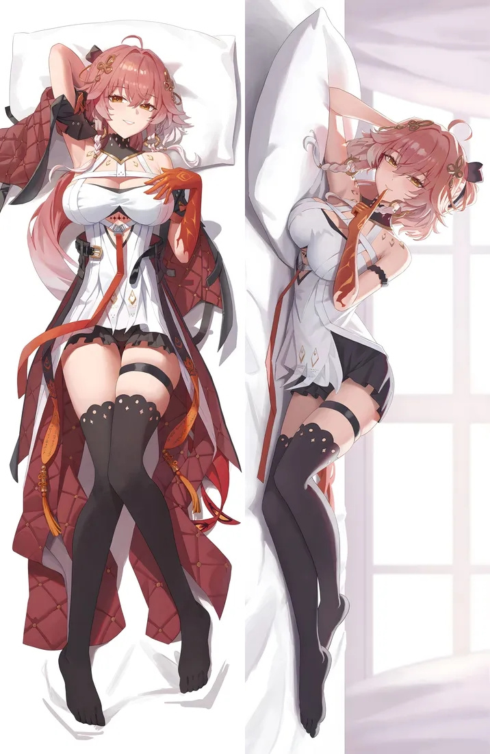Wuthering Waves Changli Anime Dakimakura Body Pillow Cover
