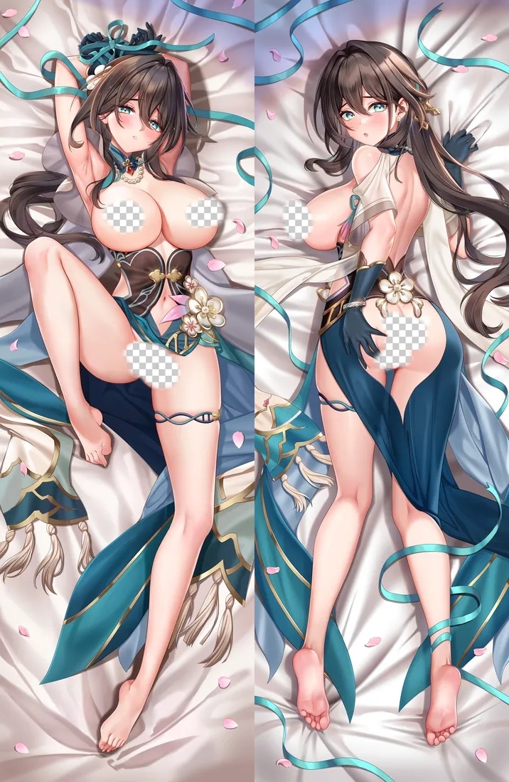 Honkai: Star Rail Ruan Mei Anime Dakimakura Body Pillow Cover