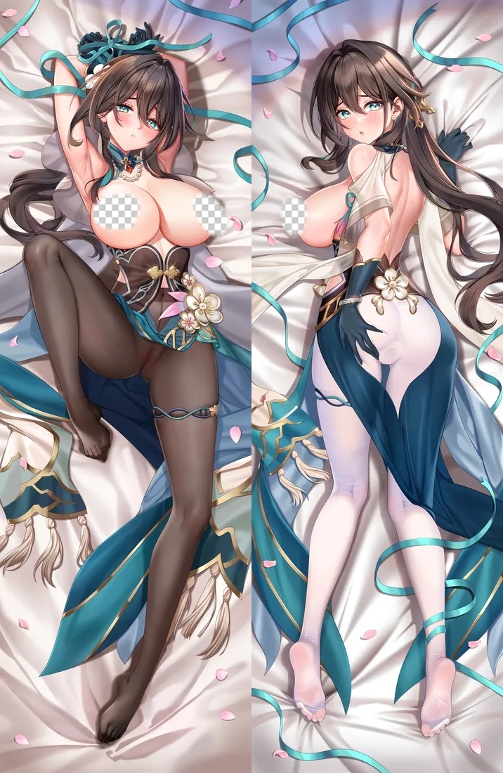 Honkai: Star Rail Ruan Mei Anime Dakimakura Body Pillow Cover