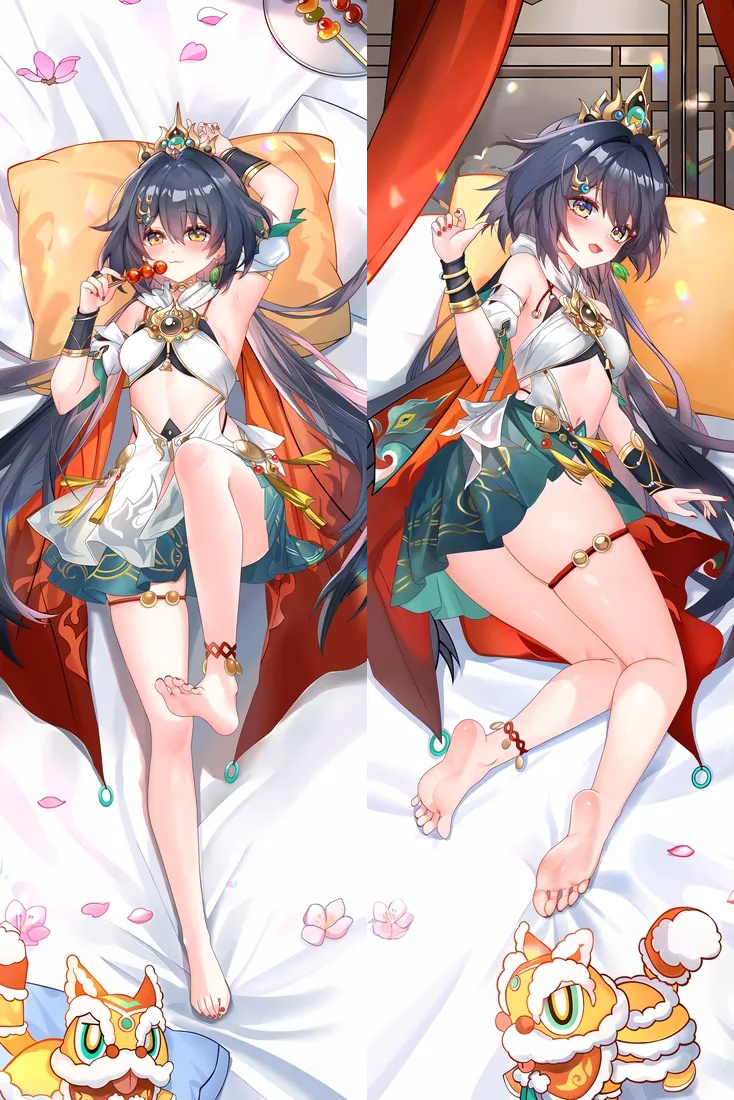Honkai: Star Rail Yunli Anime Dakimakura Body Pillow Cover