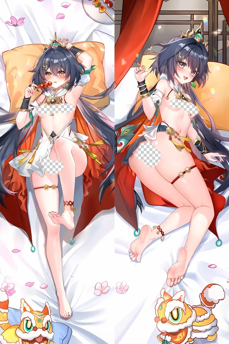 Honkai: Star Rail Yunli Anime Dakimakura Body Pillow Cover