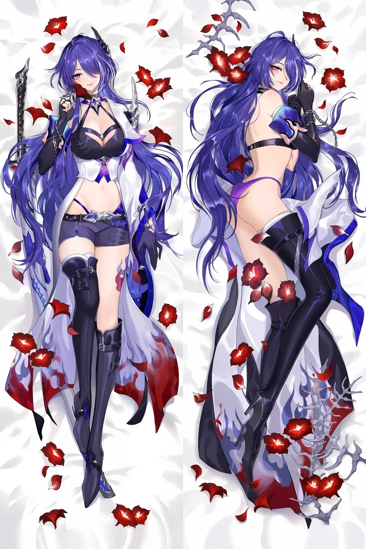 Honkai: Star Rail Acheron Anime Dakimakura Body Pillow Cover