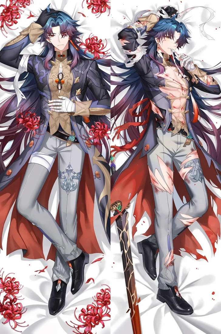 Honkai: Star Rail Blade Anime Dakimakura Body Pillow Cover
