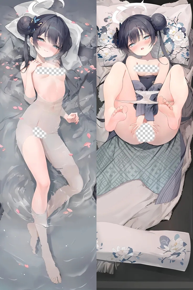 Blue Archive Kisaki Anime Dakimakura Body Pillow Cover