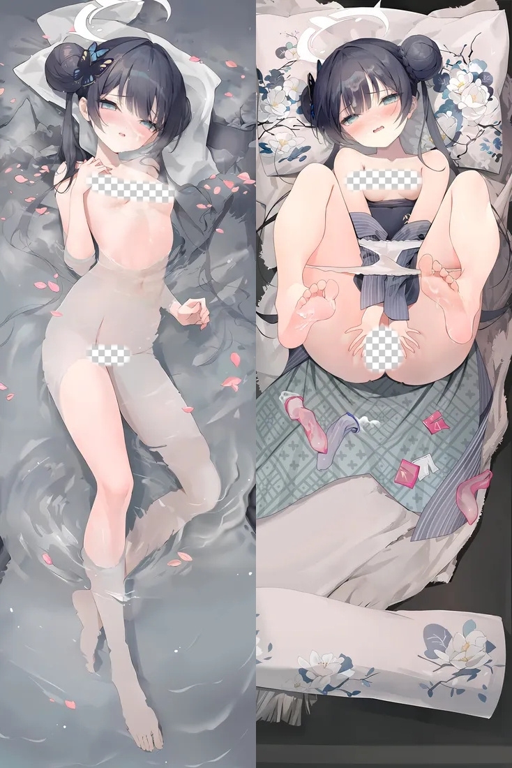 Blue Archive Kisaki Anime Dakimakura Body Pillow Cover