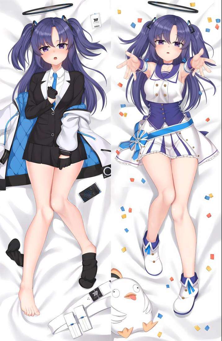 Blue Archive Hayase Yuuka Anime Dakimakura Body Pillow Cover