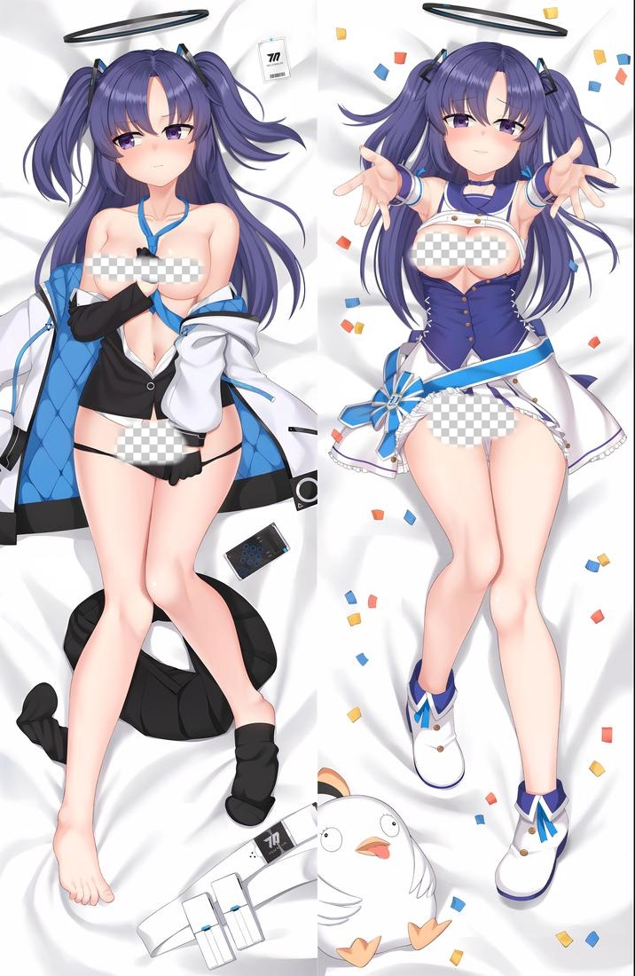 Blue Archive Hayase Yuuka Anime Dakimakura Body Pillow Cover