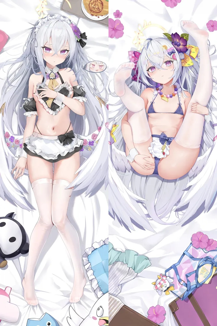 Blue Archive Shirasu Azusa Anime Dakimakura Body Pillow Cover