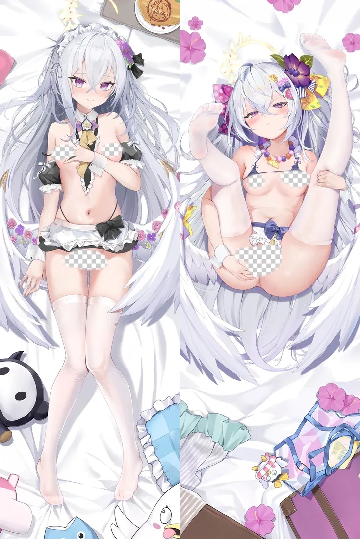 Blue Archive Shirasu Azusa Anime Dakimakura Body Pillow Cover