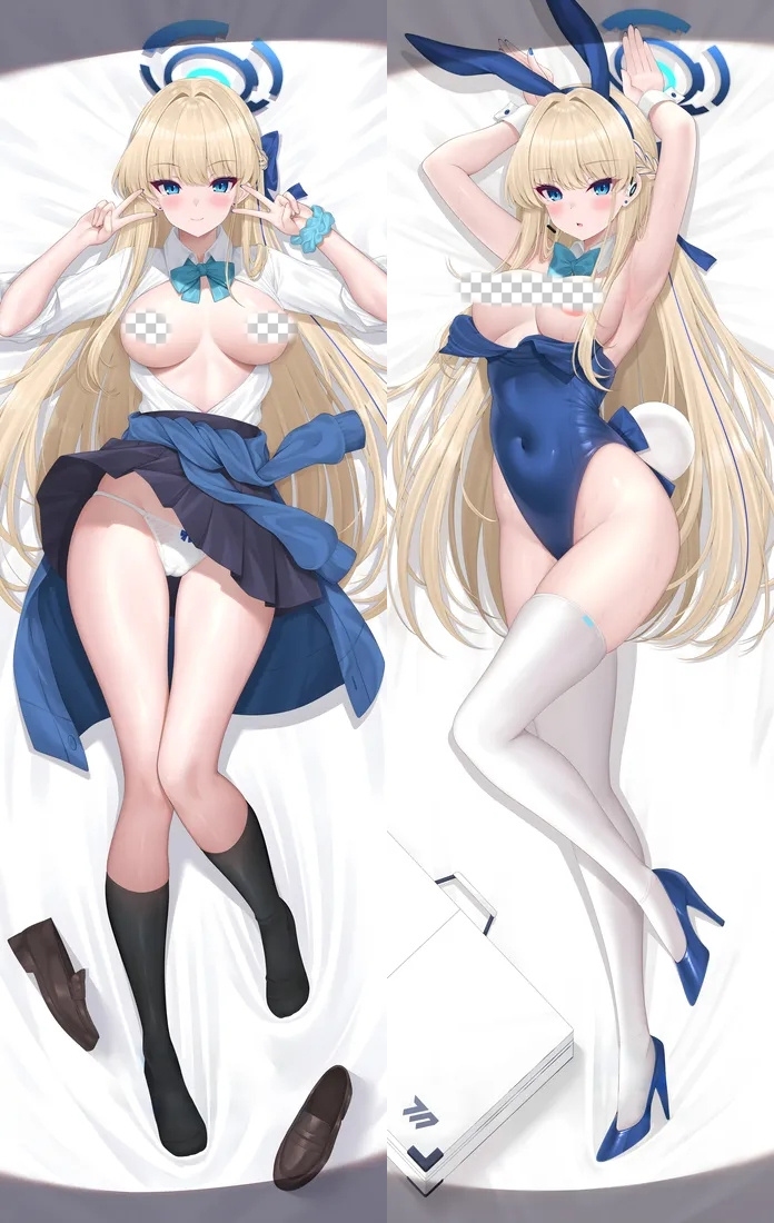 Blue Archive Asuma Toki Anime Dakimakura Body Pillow Cover