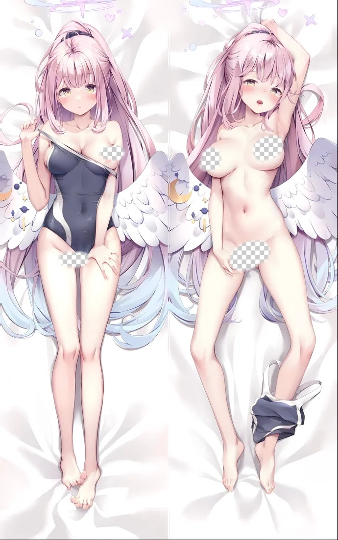 Blue Archive Sora Mika Anime Dakimakura Body Pillow Cover