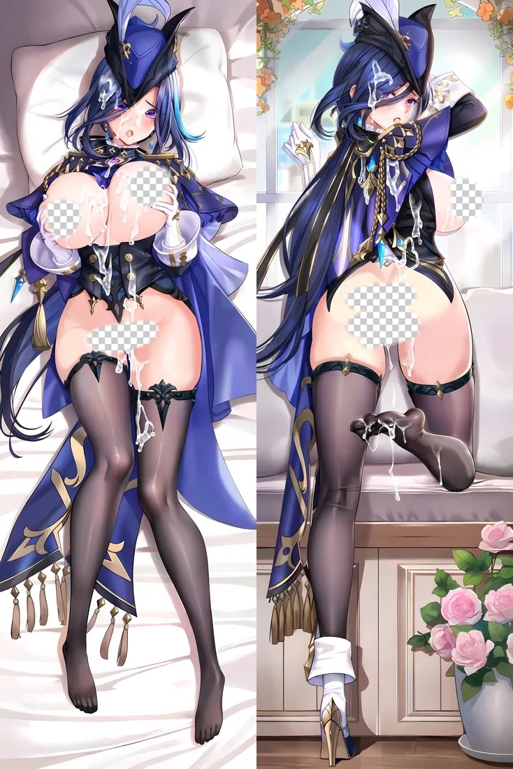 Genshin Impact Clorinde Anime Dakimakura Body Pillow Cover