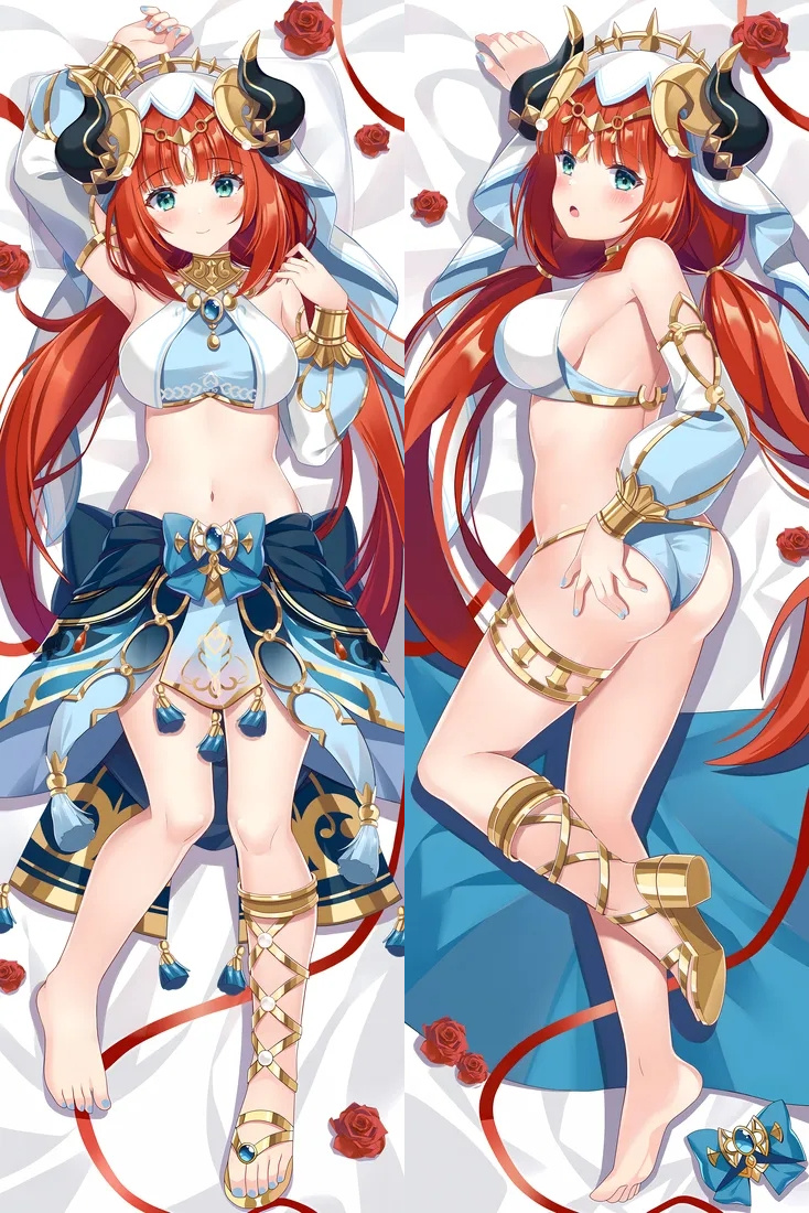 Genshin Impact Nilou Anime Dakimakura Body Pillow Cover