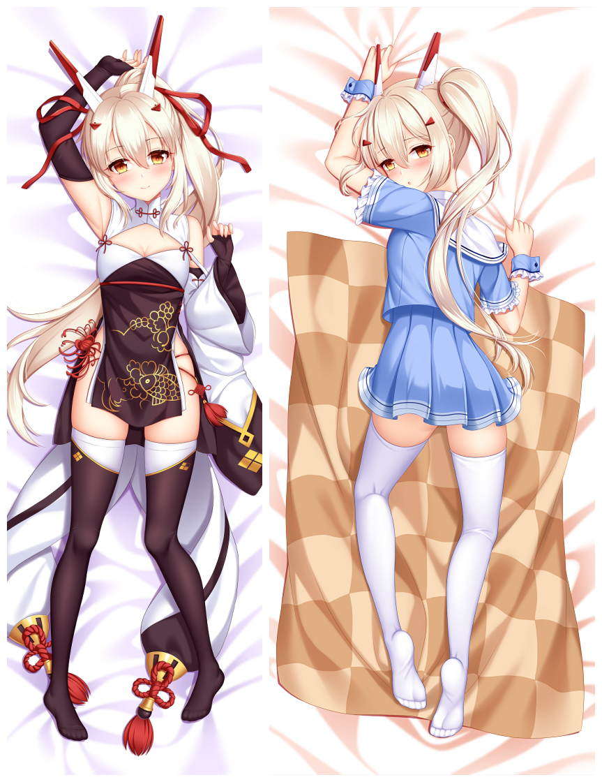 Azur Lane Ayanami 3D Detachable Pillow Cover（Including 3D Breasts or Hips）