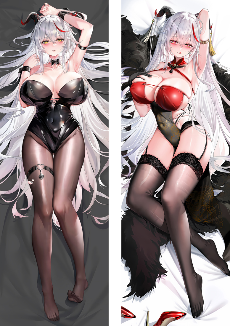 Azur Lane Aegir Anime Dakimakura Body Pillow Cover