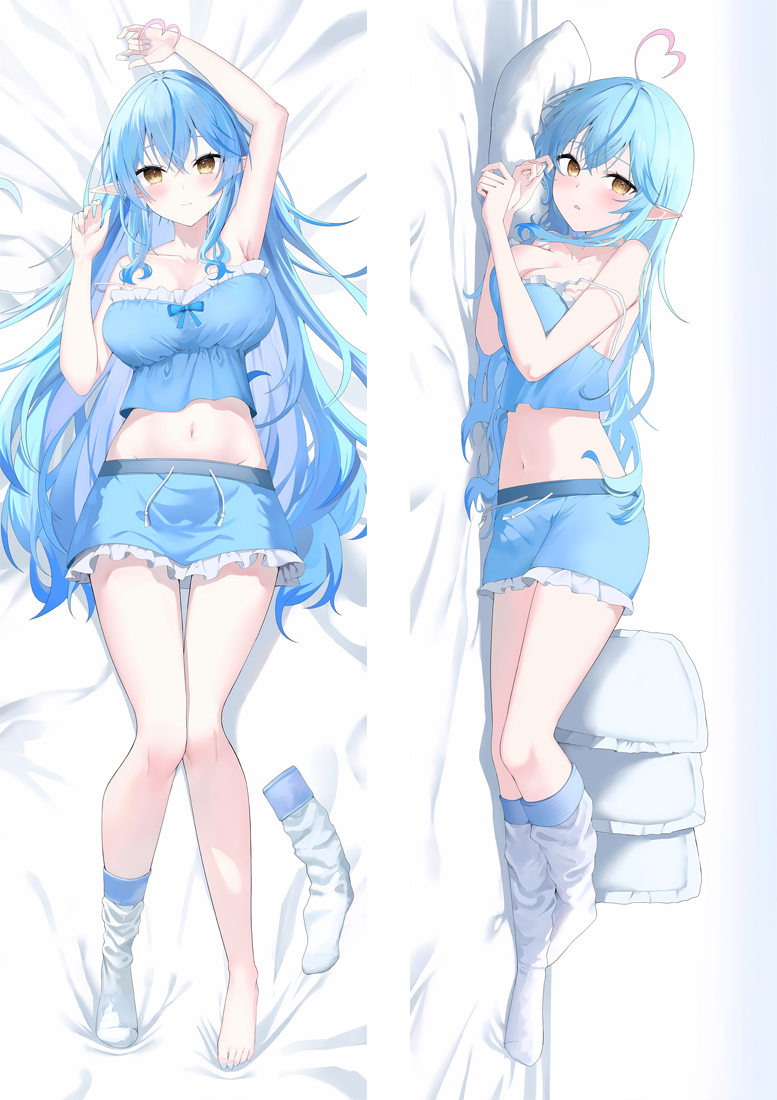 Virtual Youtuber Yukihana Lamy Anime Dakimakura Body Pillow Cover