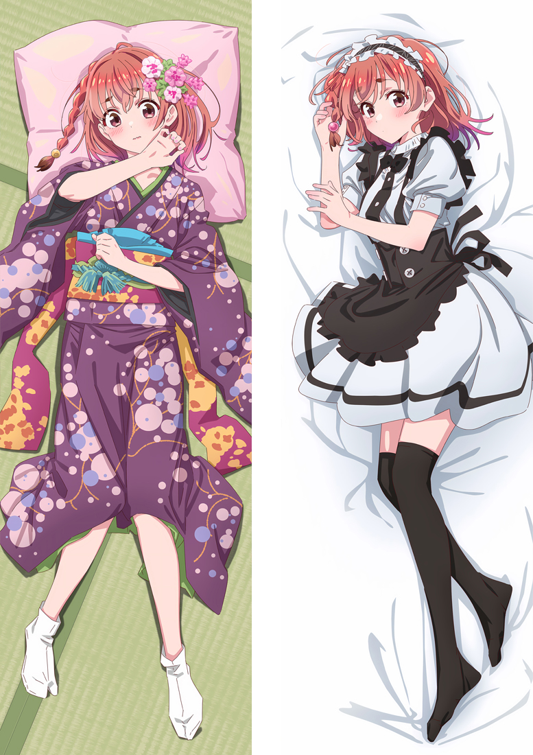 Kanojo, Okarishimasu Sakurasawa Sumi Anime Dakimakura Body Pillow Cover