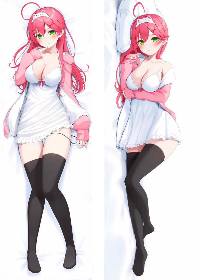 Virtual Youtuber Sakura Miko Anime Dakimakura Body Pillow Cover