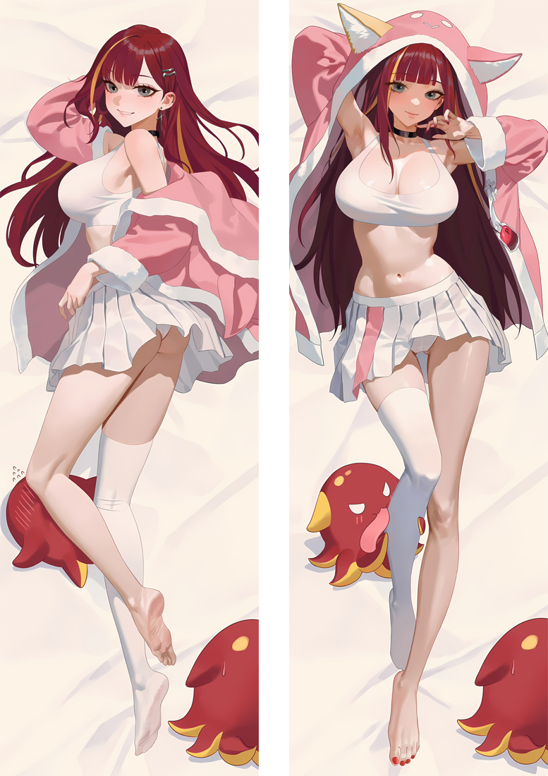 Virtual Youtuber Akane Lize Anime Dakimakura Body Pillow Cover