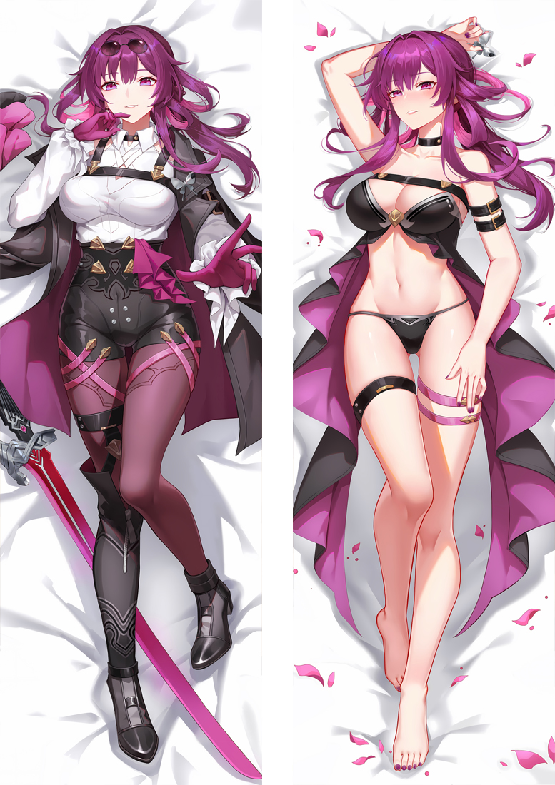 Honkai: Star Rail Kafka Anime Dakimakura Body Pillow Cover