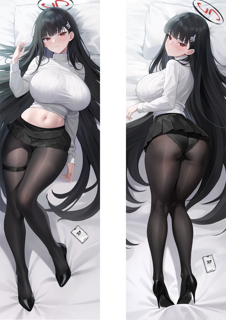 Blue Archive Tsukatsuki Rio Anime Dakimakura Body Pillow Cover