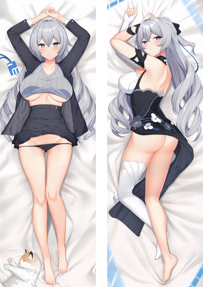 Honkai Impact 3rd Bronya Zaychik Anime Dakimakura Body Pillow Cover